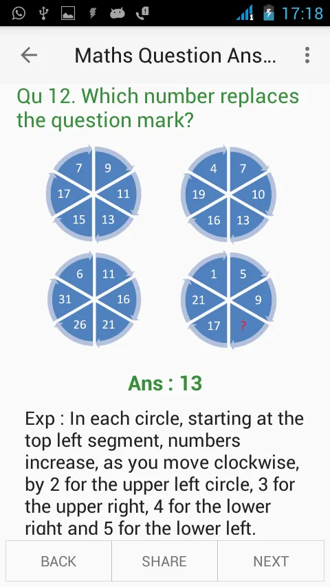 Puzzles | Maths Riddles | Indus Appstore | Screenshot