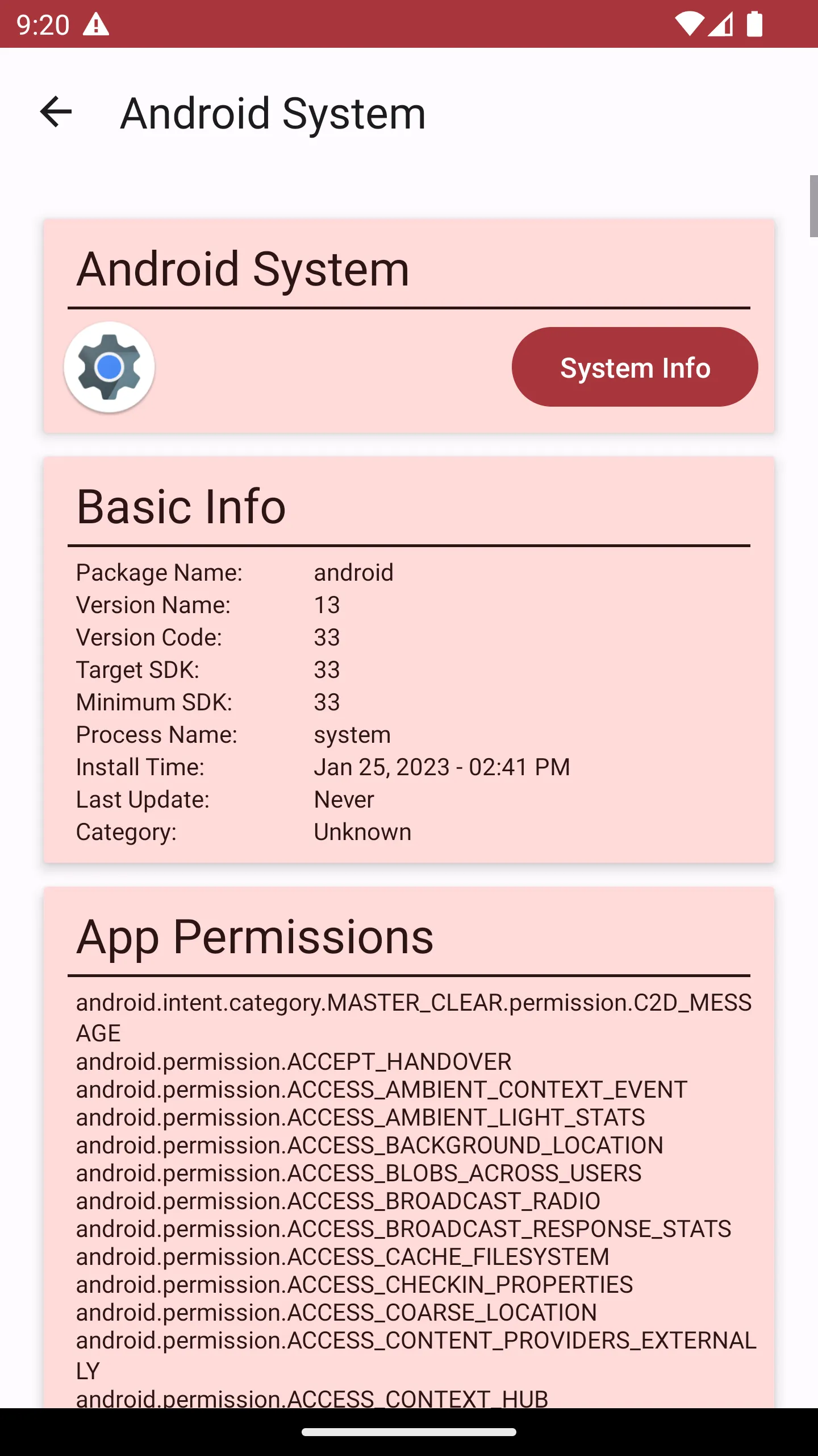 App Info Manager | Indus Appstore | Screenshot