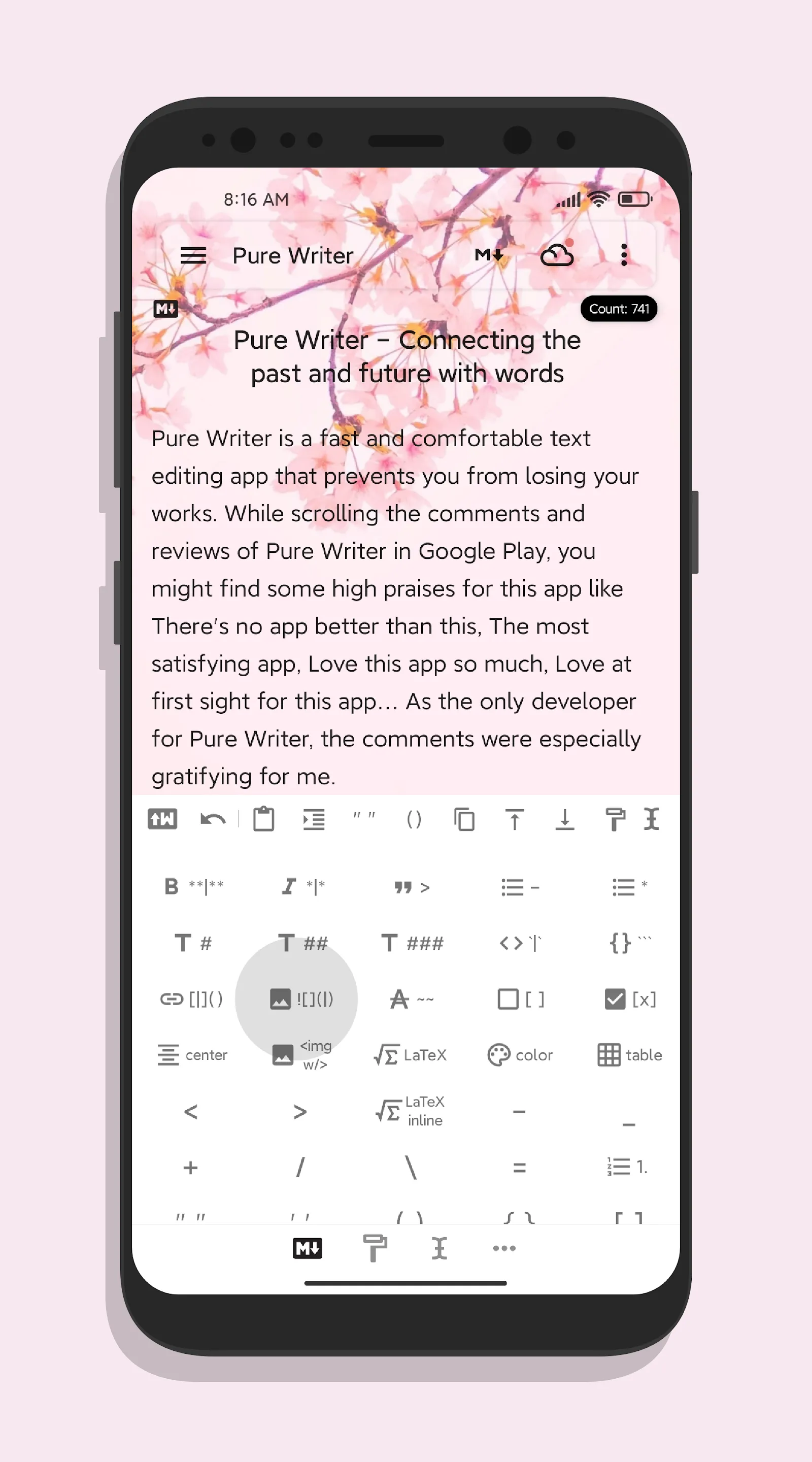 Pure Writer - Writing & Notes | Indus Appstore | Screenshot