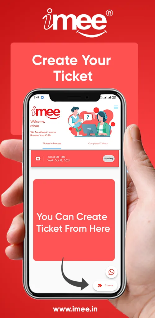 iMee Customer Care | Indus Appstore | Screenshot