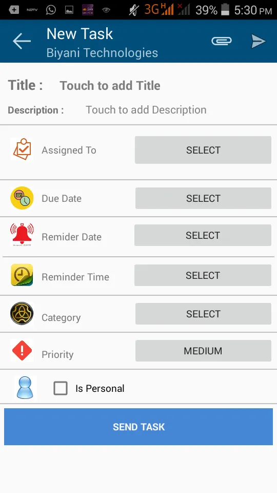 Task Management | Indus Appstore | Screenshot