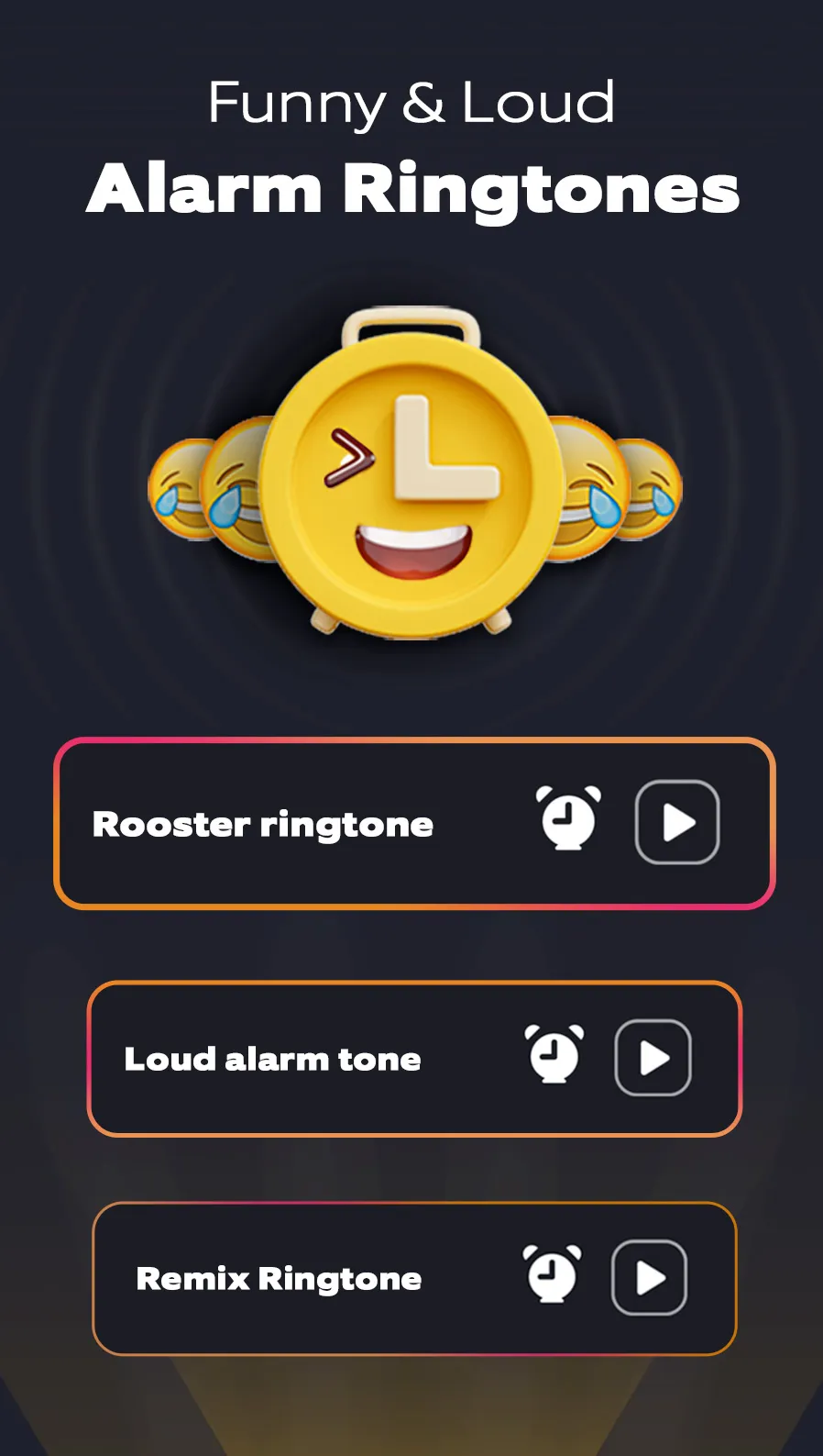 Alarm Ringtones: Loud & Funny | Indus Appstore | Screenshot