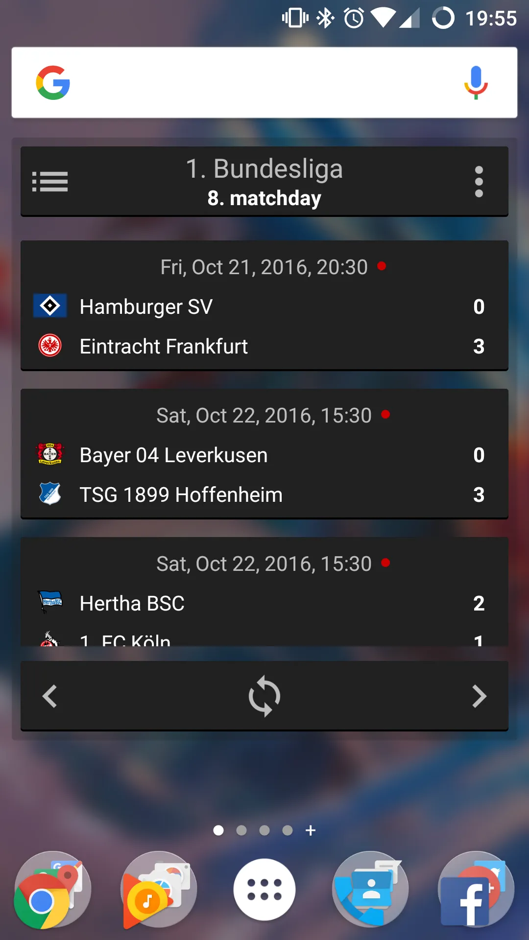 Widget for Bundesliga | Indus Appstore | Screenshot