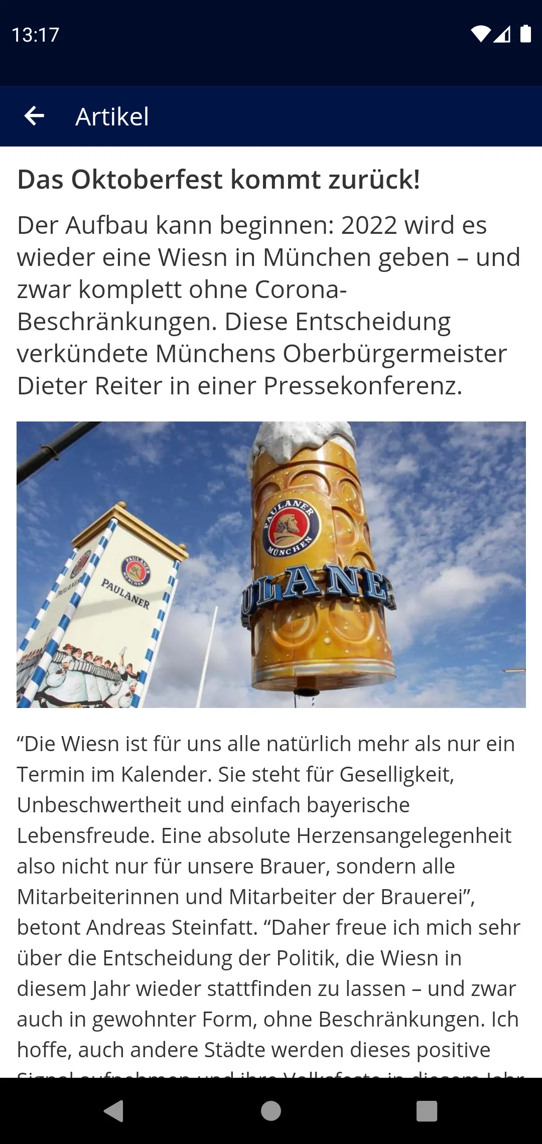 ZapfApp Die Paulaner App | Indus Appstore | Screenshot