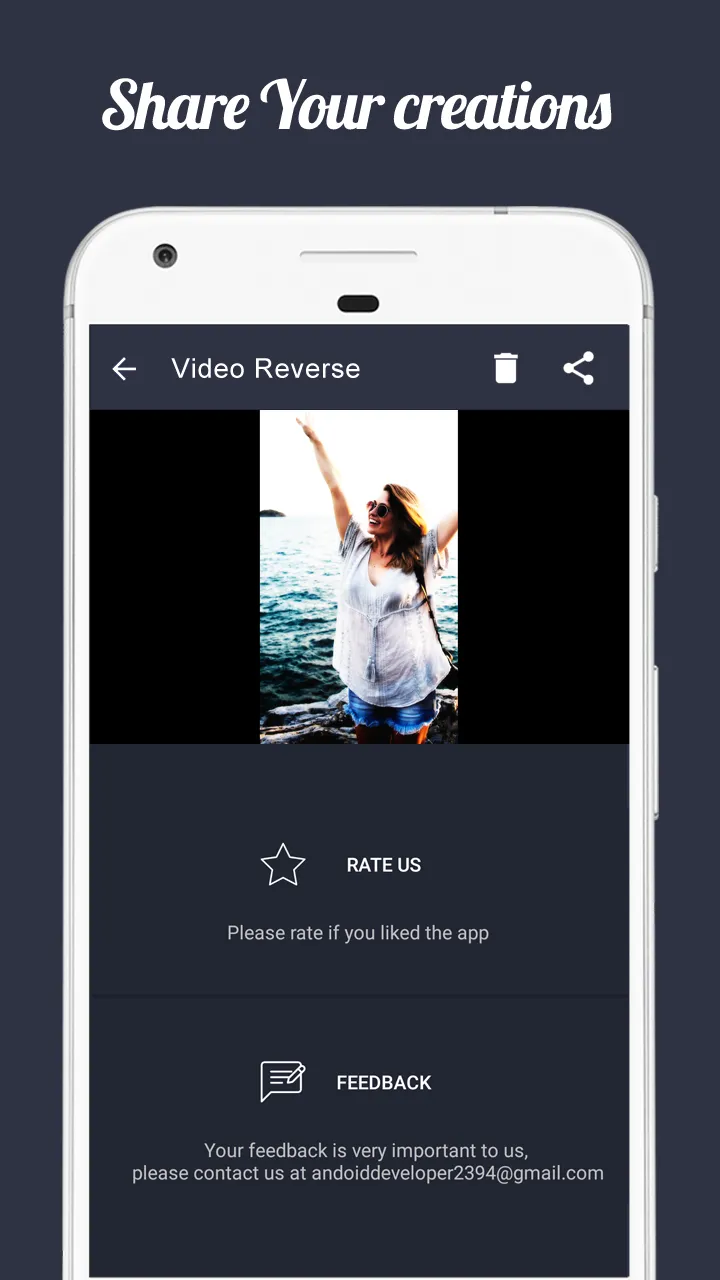 Reverse Video Editor | Indus Appstore | Screenshot