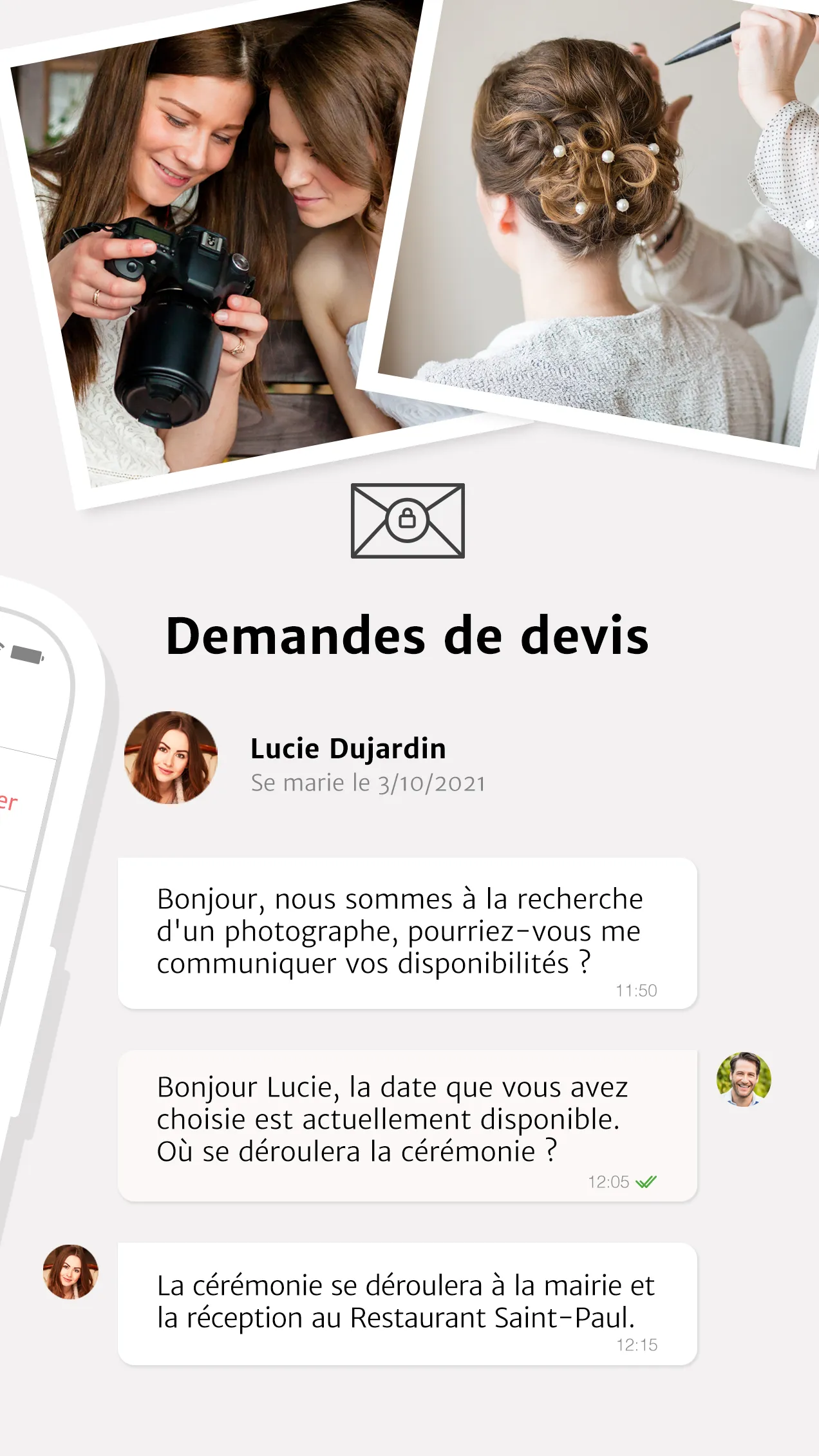 Mariages.net pour l'entreprise | Indus Appstore | Screenshot