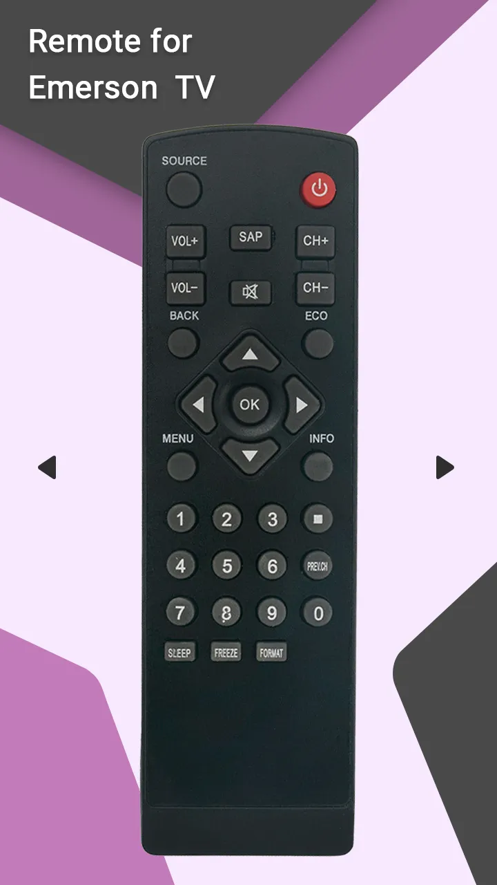 Remote for Emerson TV | Indus Appstore | Screenshot