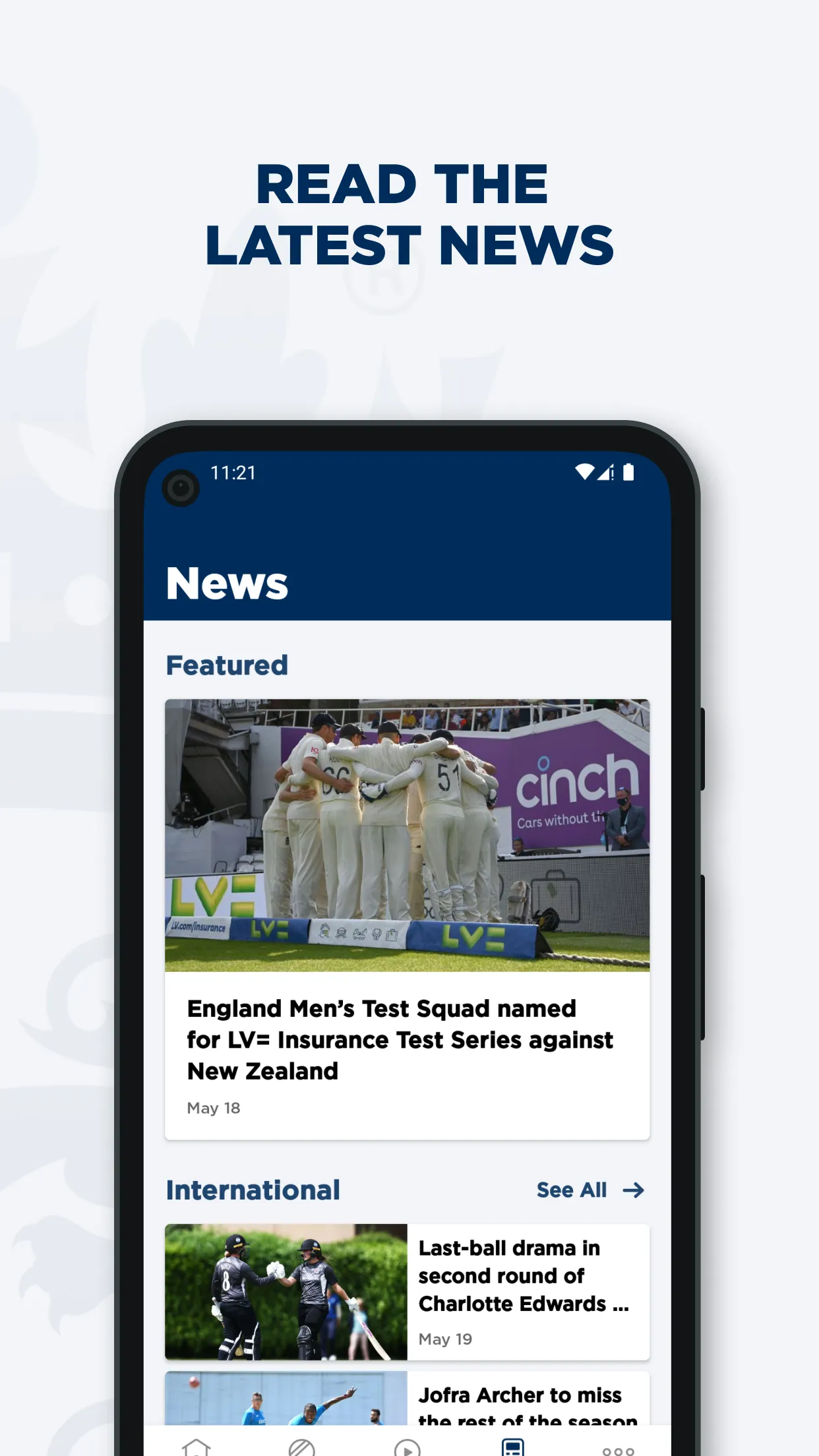 England Cricket | Indus Appstore | Screenshot