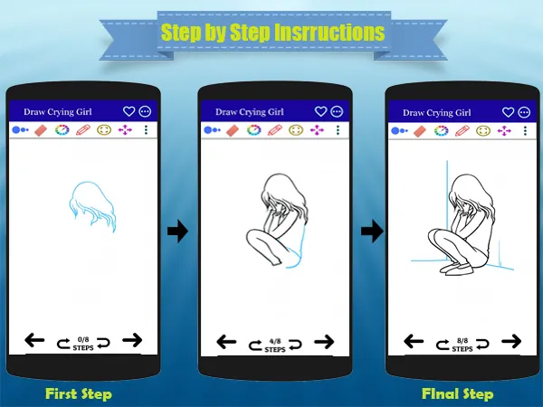 How to Draw a Sad Person | Indus Appstore | Screenshot