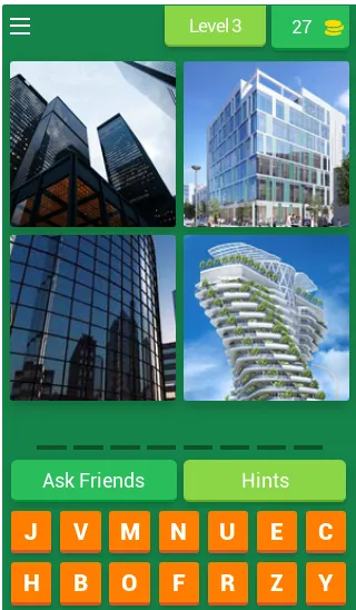 4 Pictures 1 Word game | Indus Appstore | Screenshot