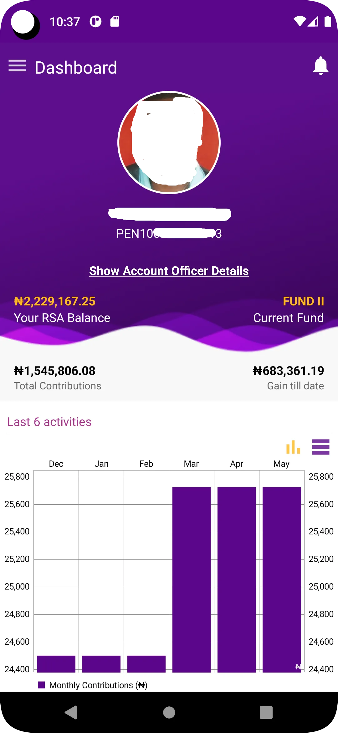 FCMB Pensions | Indus Appstore | Screenshot