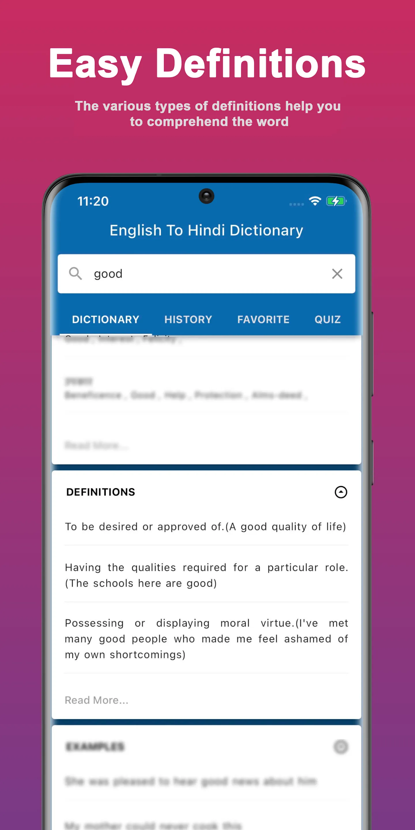 English To Hindi Dictionary | Indus Appstore | Screenshot