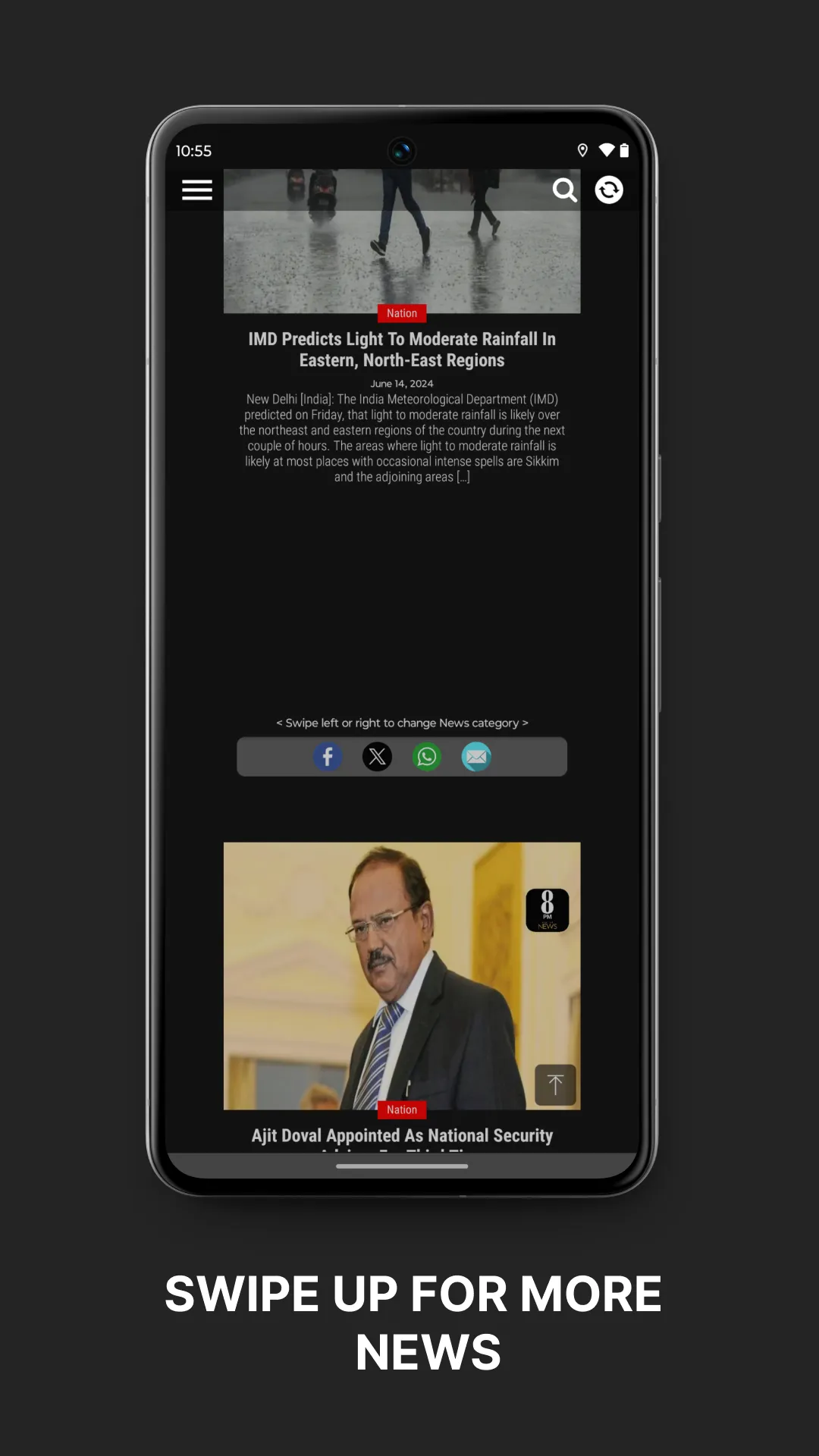 8PM News | Indus Appstore | Screenshot