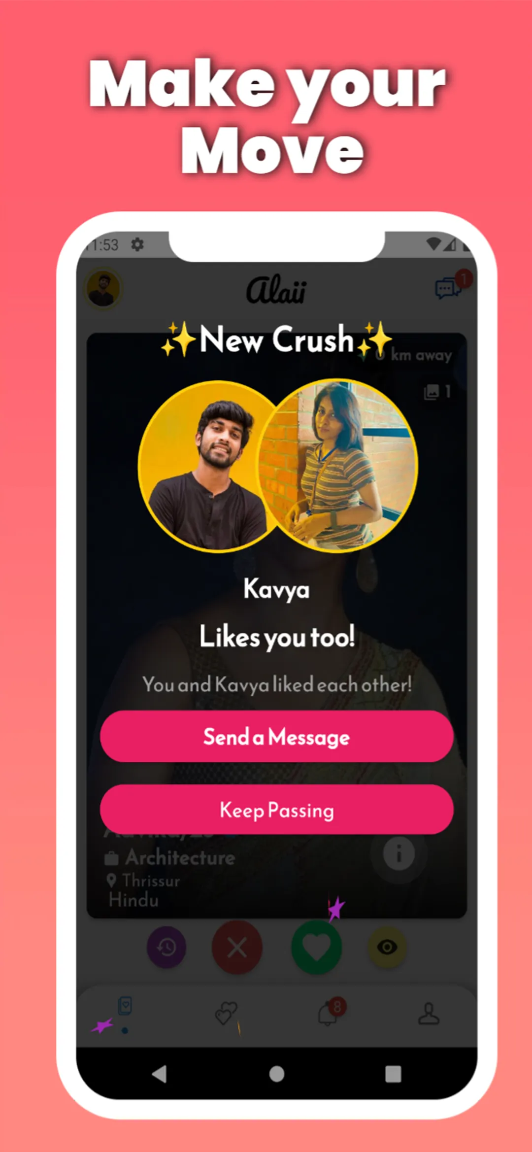 Piku: Telugu Date, Chat & Meet | Indus Appstore | Screenshot