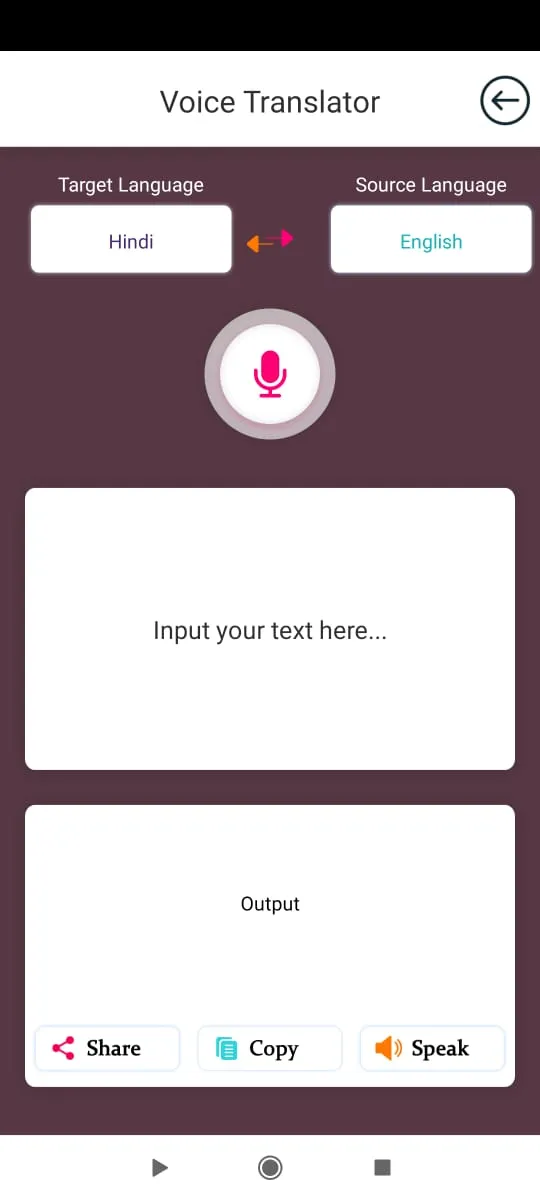 translator app & voice to text | Indus Appstore | Screenshot