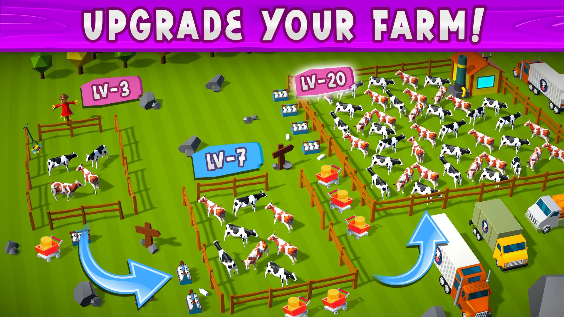 Idle Cow Clicker Games Offline | Indus Appstore | Screenshot