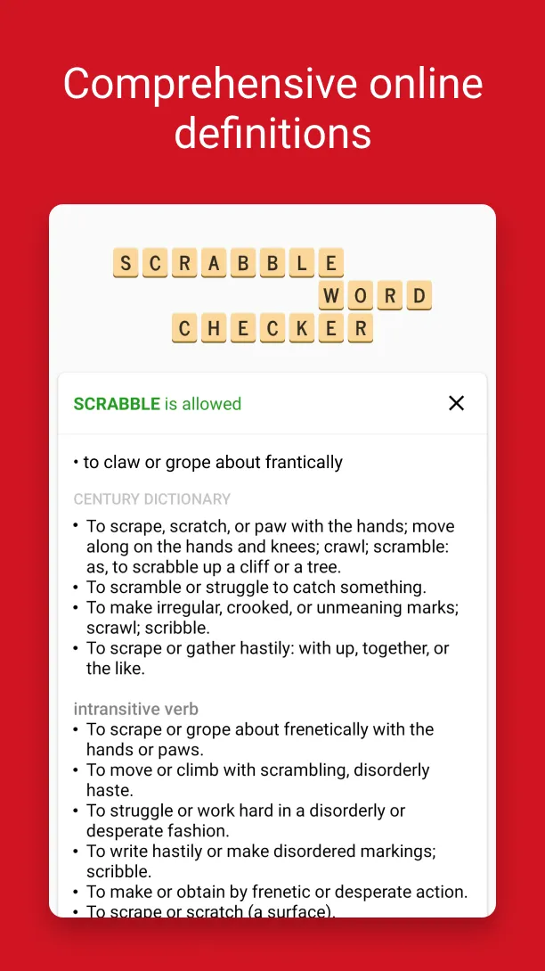 Word Checker for SCRABBLE | Indus Appstore | Screenshot