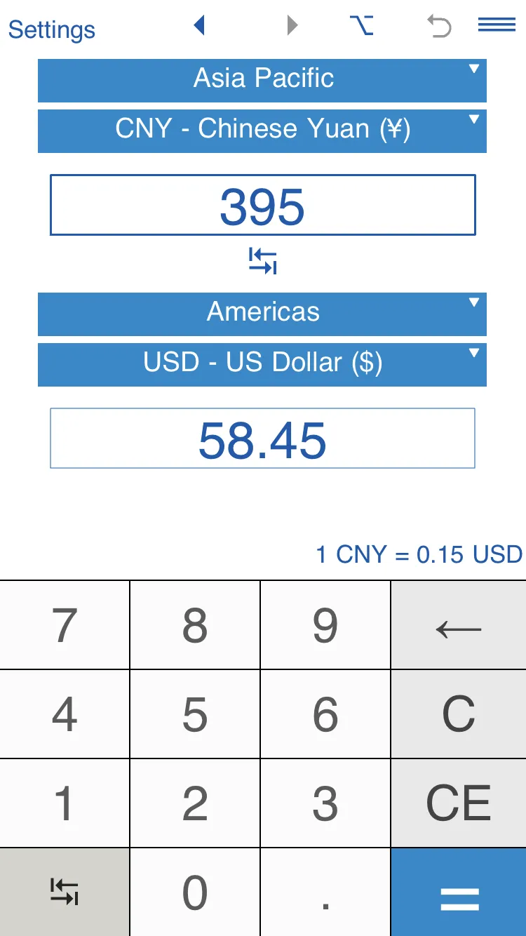 Currency converter | Indus Appstore | Screenshot