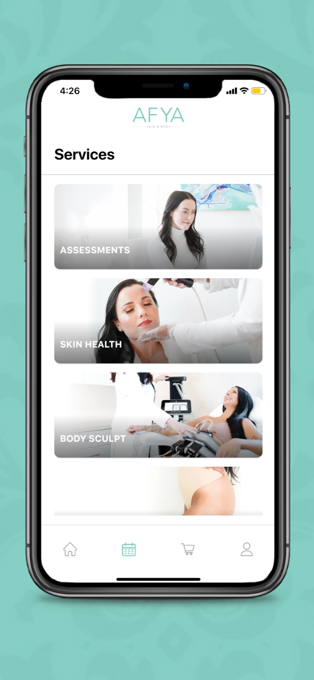 AFYA Skin and Body Clinic | Indus Appstore | Screenshot