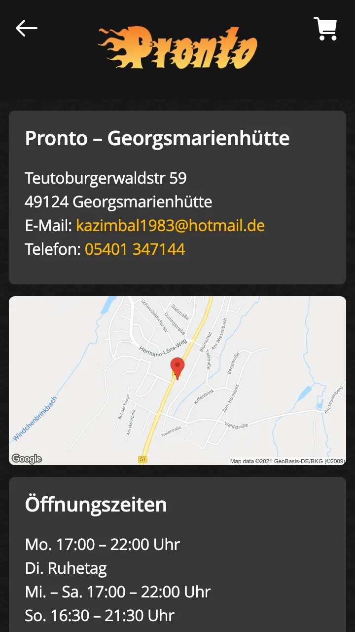 Pronto Georgsmarienhütte | Indus Appstore | Screenshot