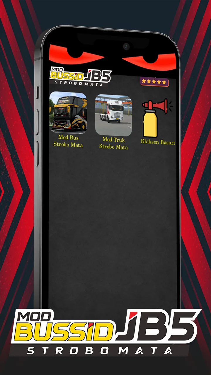 Mod Bussid JB5 Strobo Mata | Indus Appstore | Screenshot