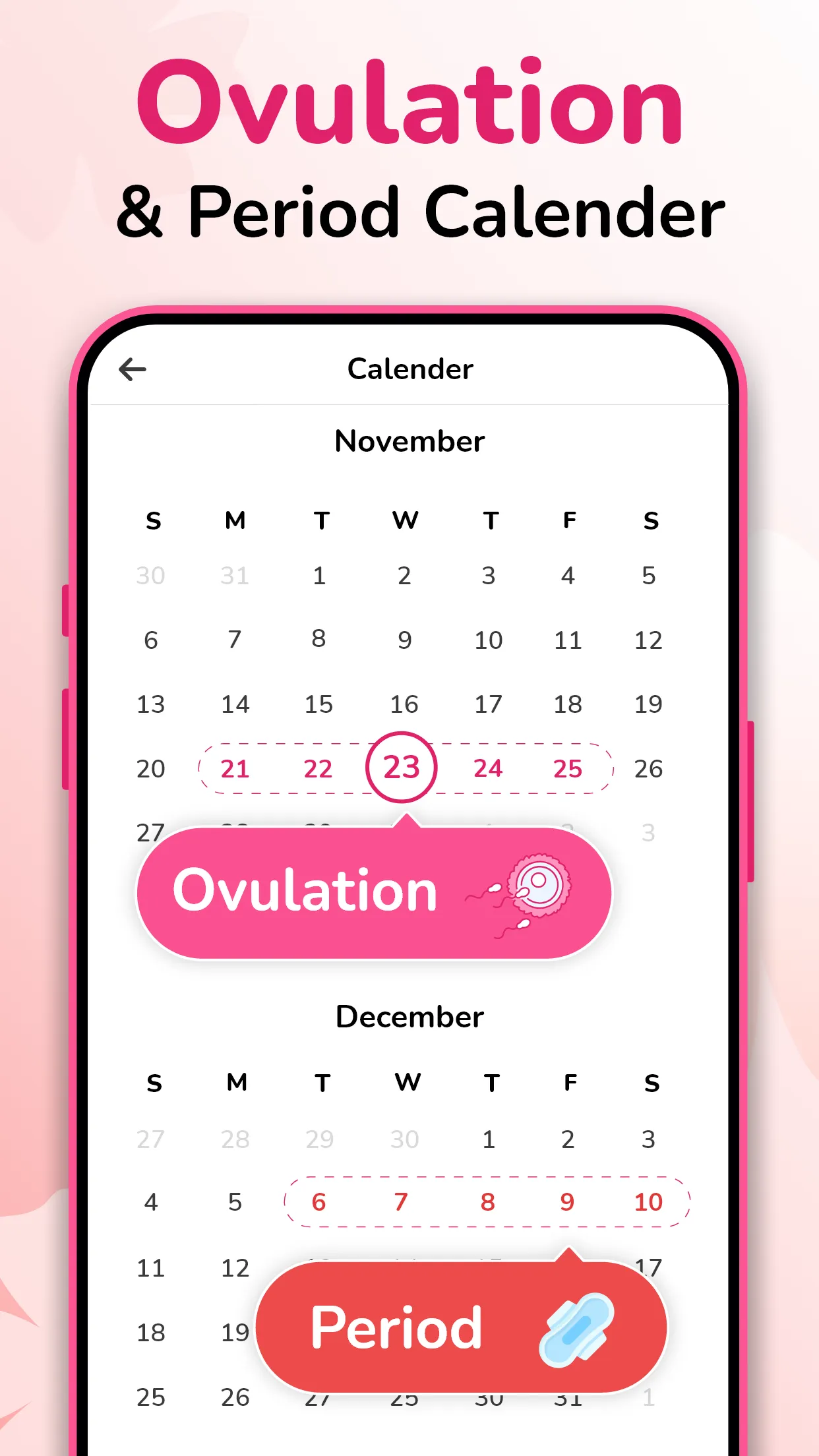 Ovulation Calculator & Tracker | Indus Appstore | Screenshot