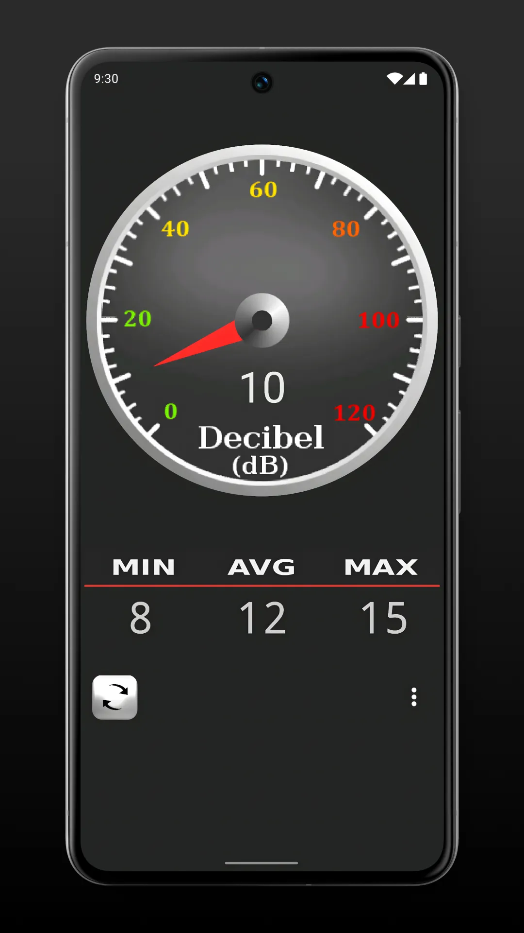 DBA Sound Meter: Sound Measure | Indus Appstore | Screenshot