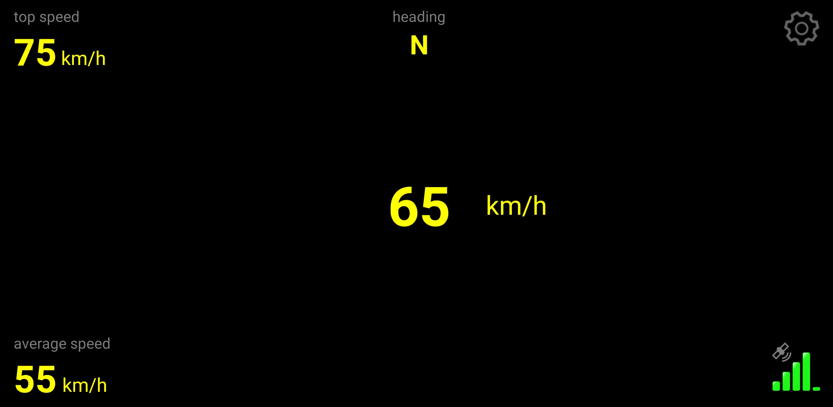 GPS Speedo with HUD | Indus Appstore | Screenshot