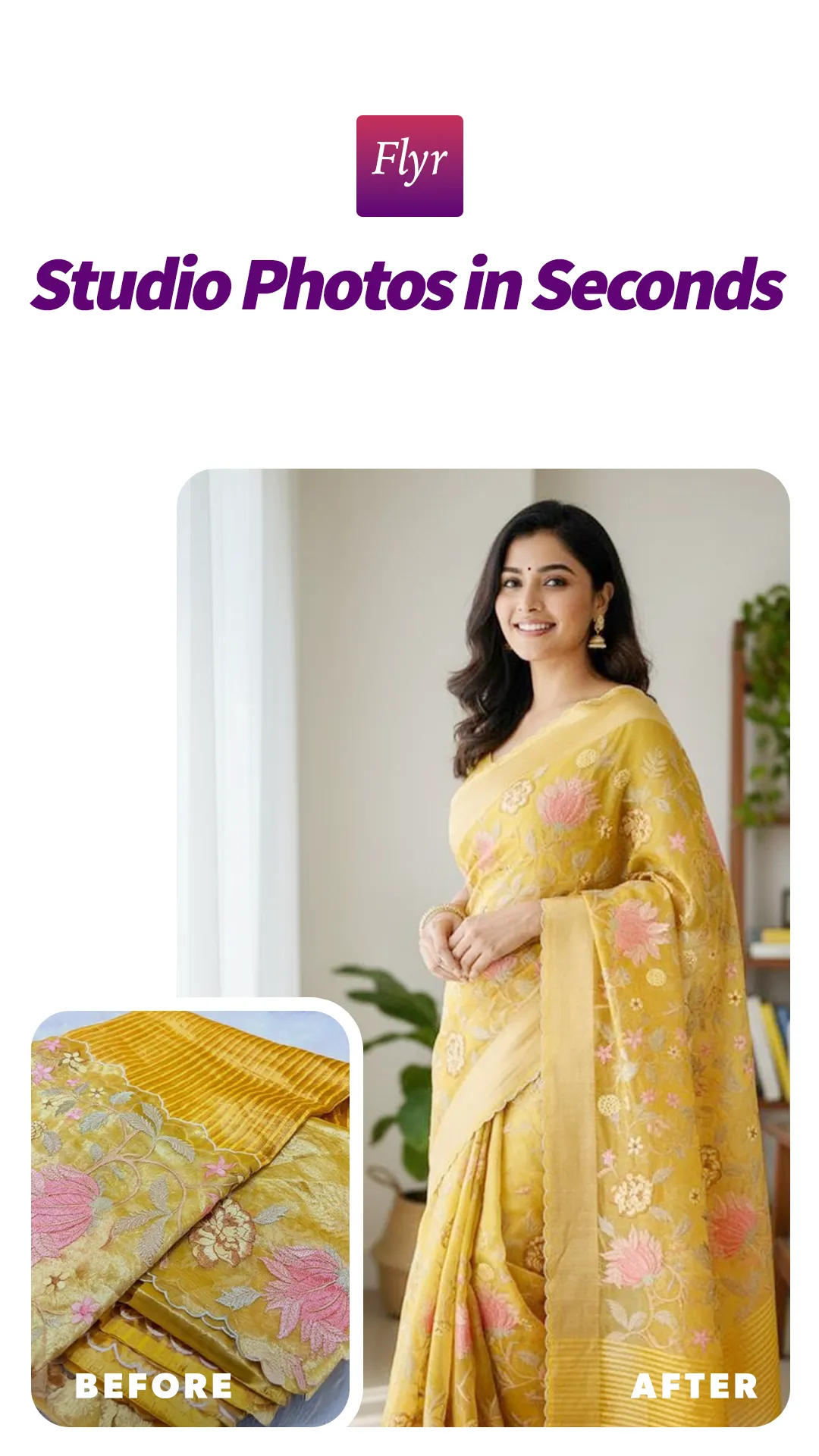 FlyrApp: AI Photos That Sell | Indus Appstore | Screenshot