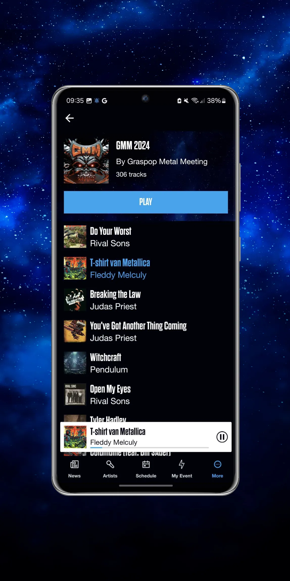 Graspop Metal Meeting | Indus Appstore | Screenshot