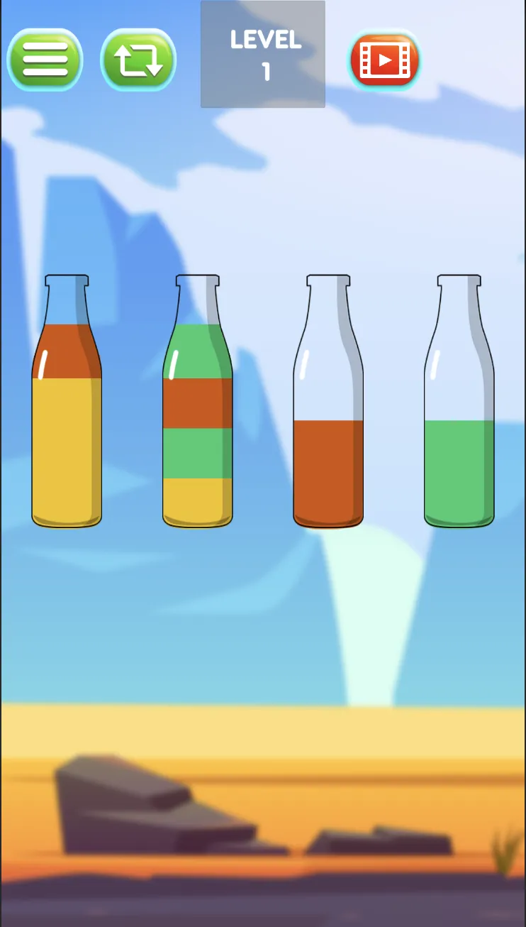 Water  Sorting Puzzle Game | Indus Appstore | Screenshot