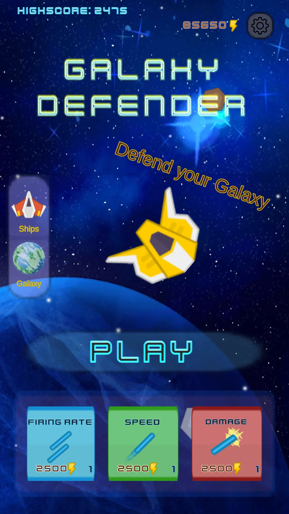 Galaxydefender | Indus Appstore | Screenshot