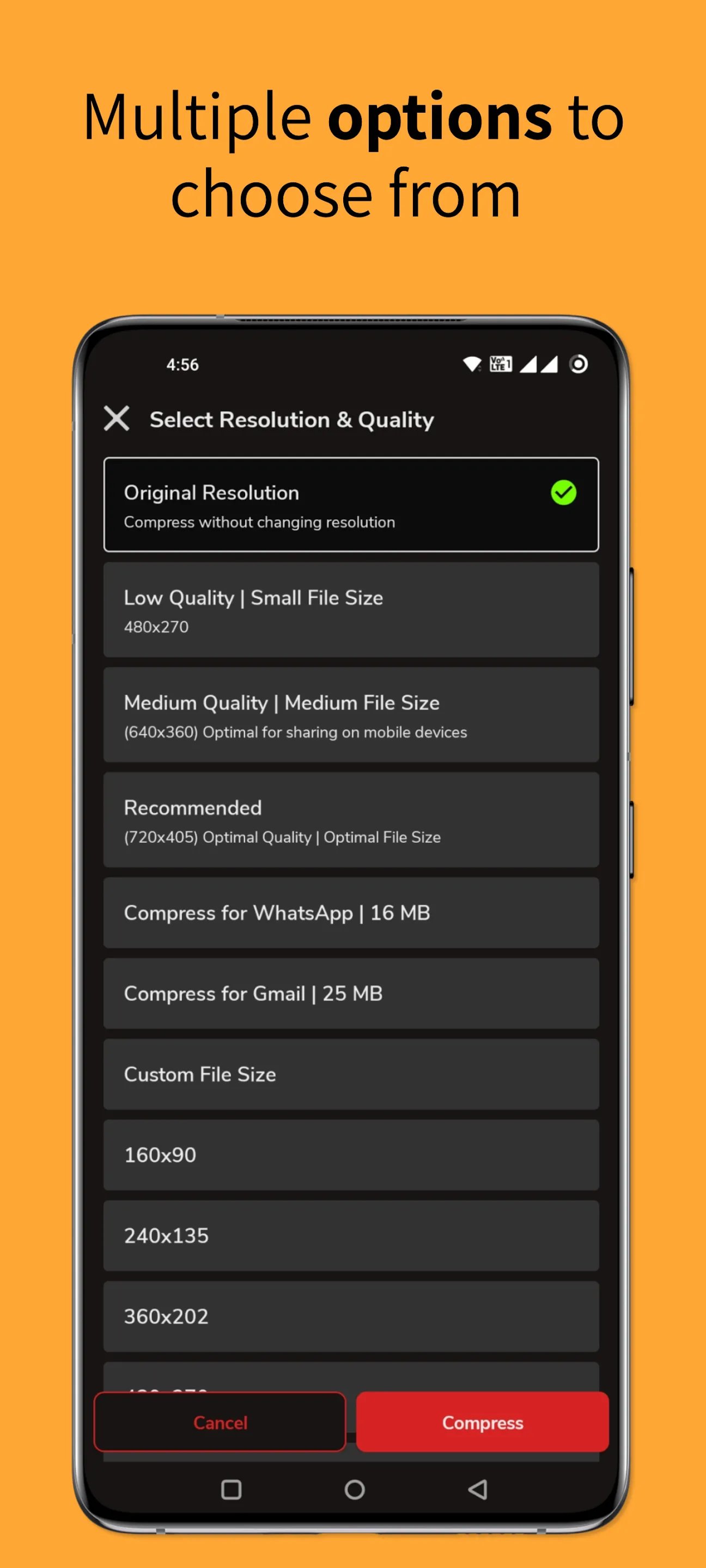 Reduce & compress video size | Indus Appstore | Screenshot