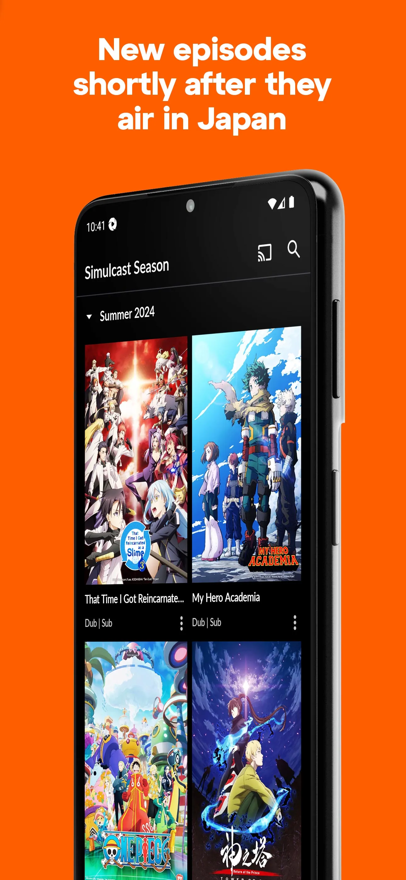 Crunchyroll | Indus Appstore | Screenshot