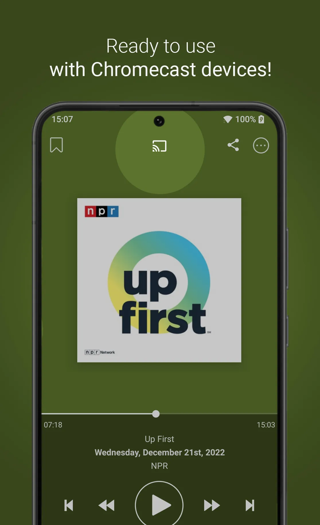 Podcast Go | Indus Appstore | Screenshot