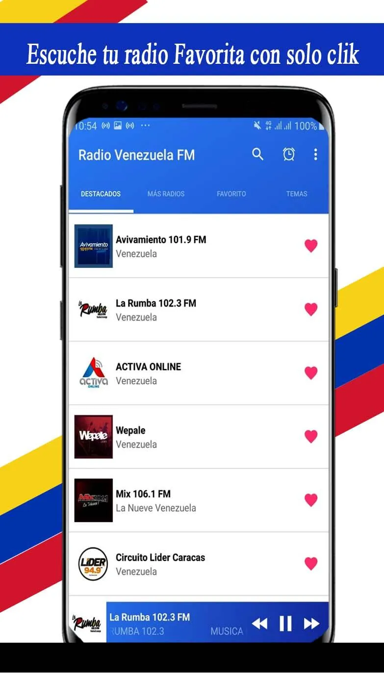 Radio Venezuela FMa | Indus Appstore | Screenshot