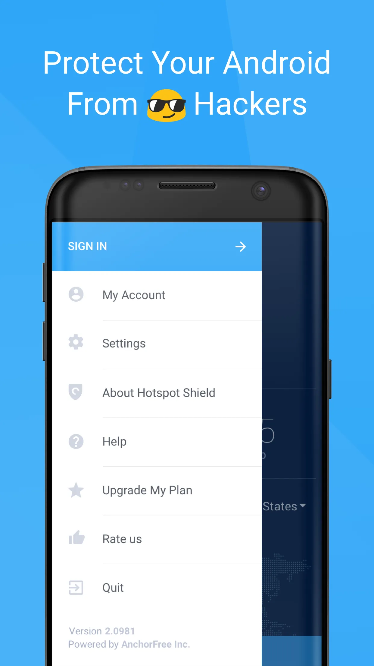 Hotspot Shield Basic - Free VP | Indus Appstore | Screenshot