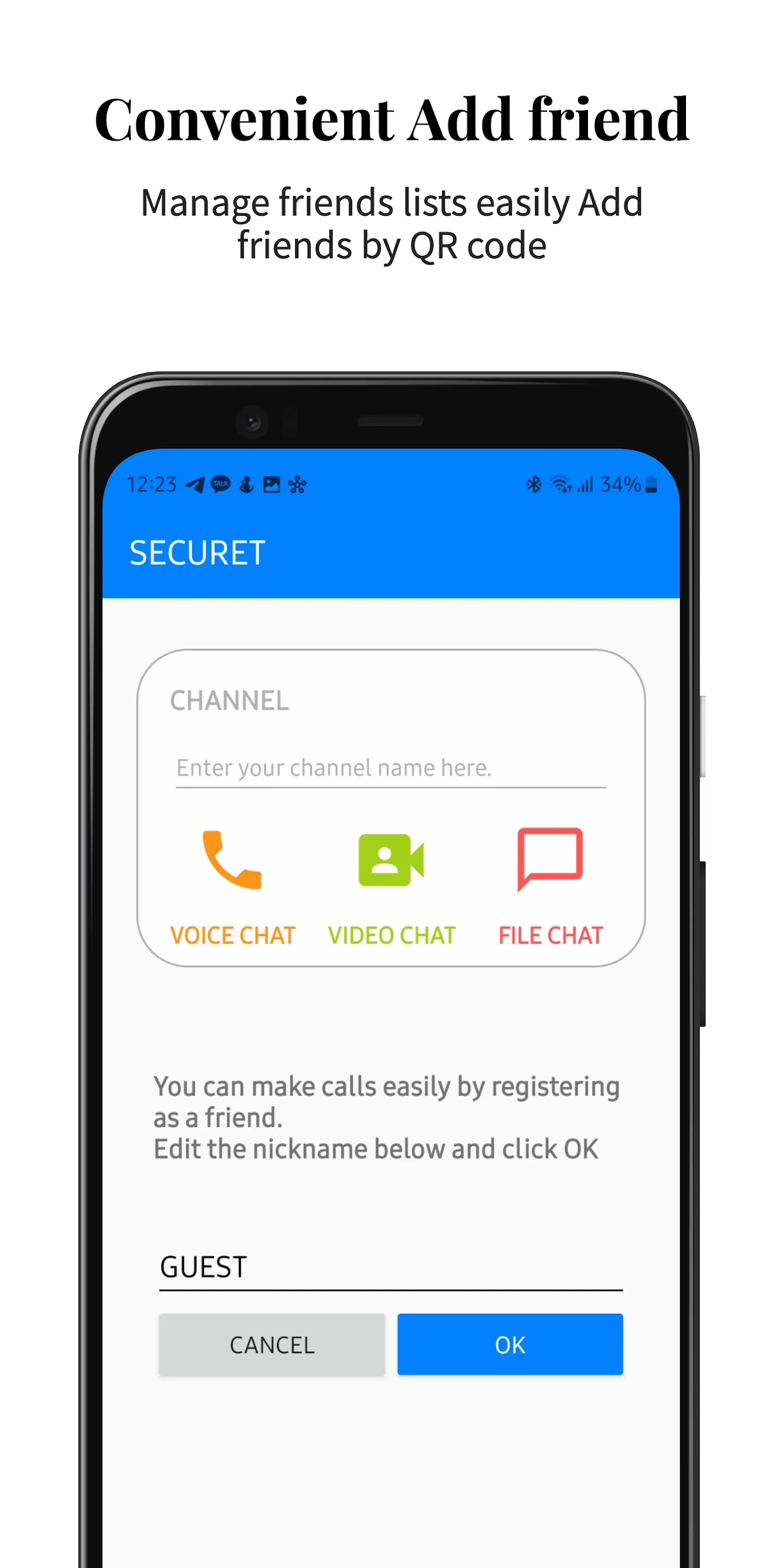 Securet for Communication | Indus Appstore | Screenshot