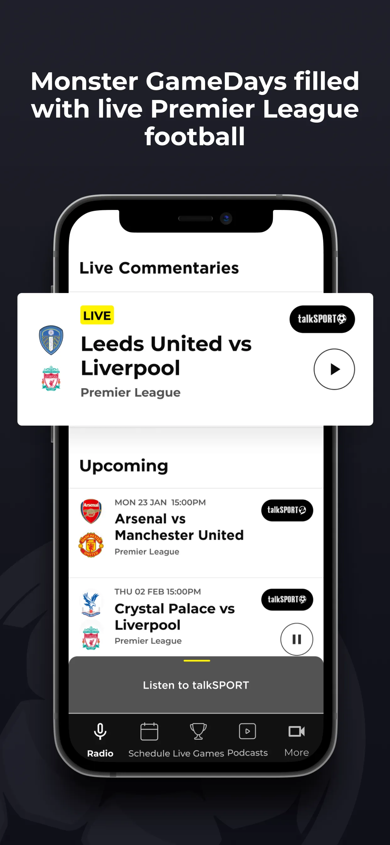 talkSPORT - Live Sports Radio | Indus Appstore | Screenshot