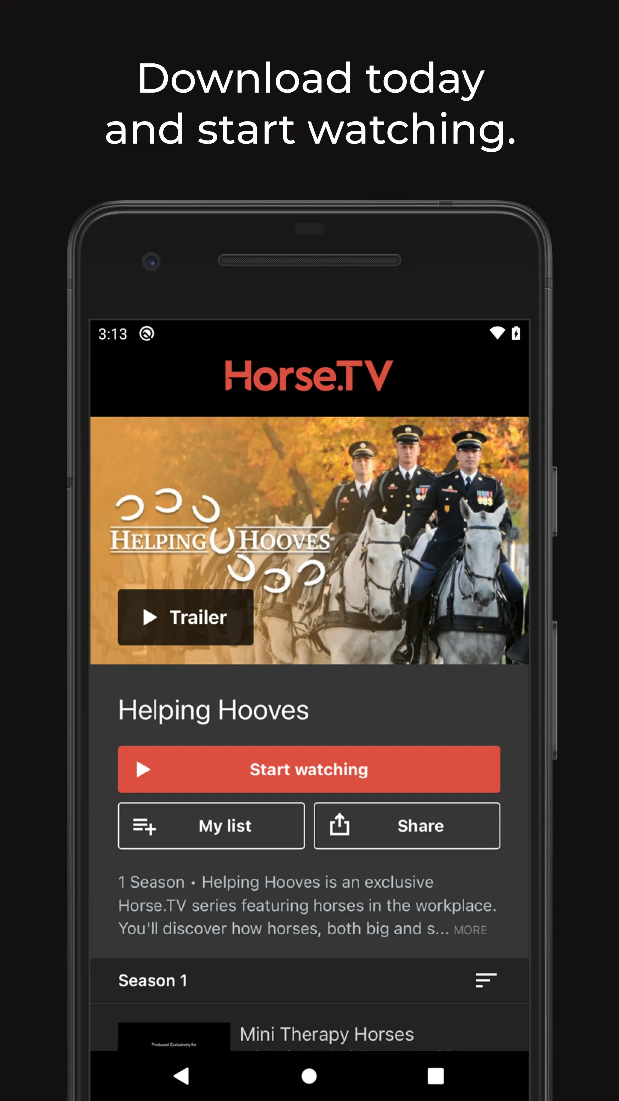 Horse.TV | Indus Appstore | Screenshot