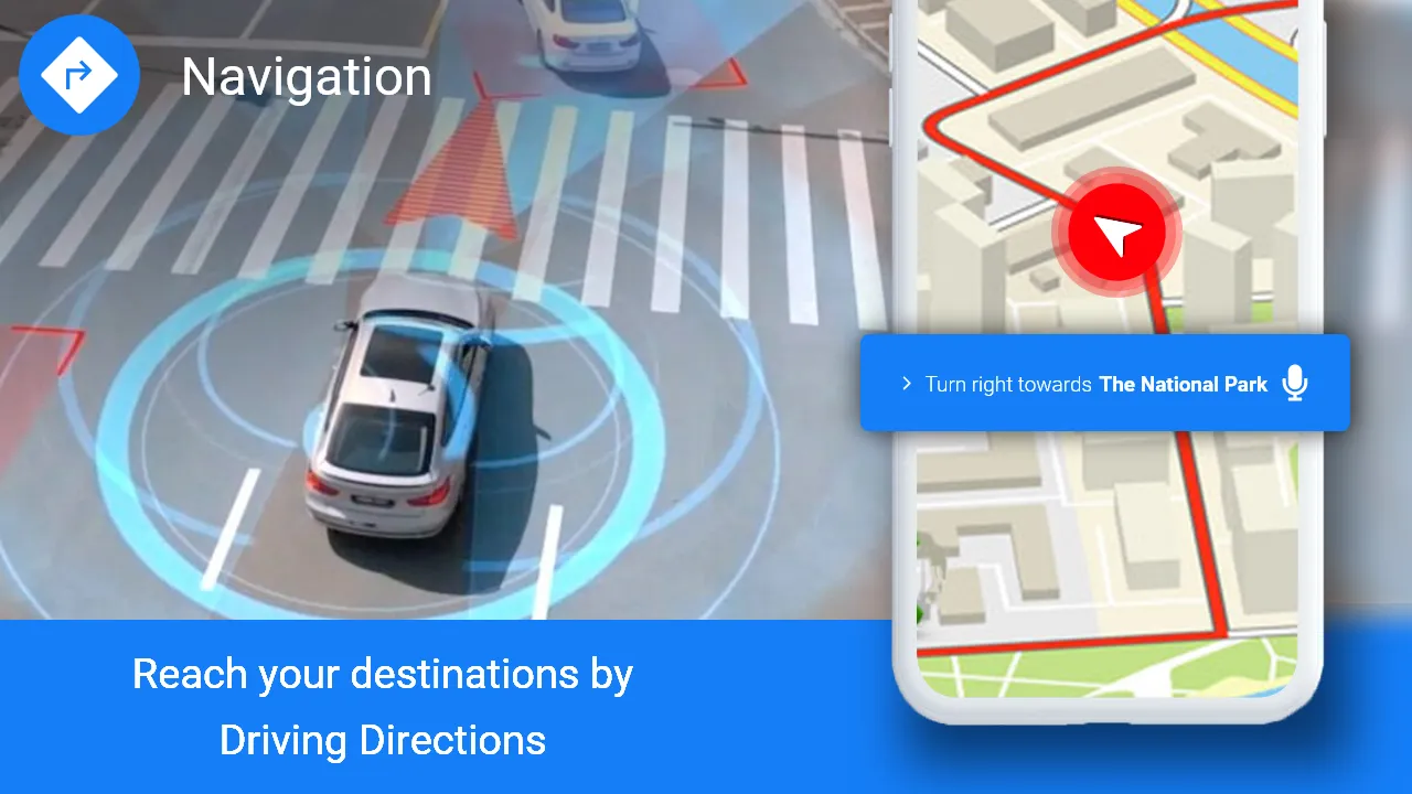 GPS Maps Location & Navigation | Indus Appstore | Screenshot