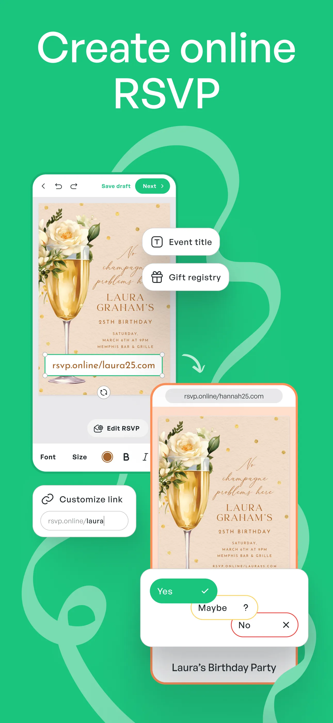 Invitation Maker: Cards & RSVP | Indus Appstore | Screenshot