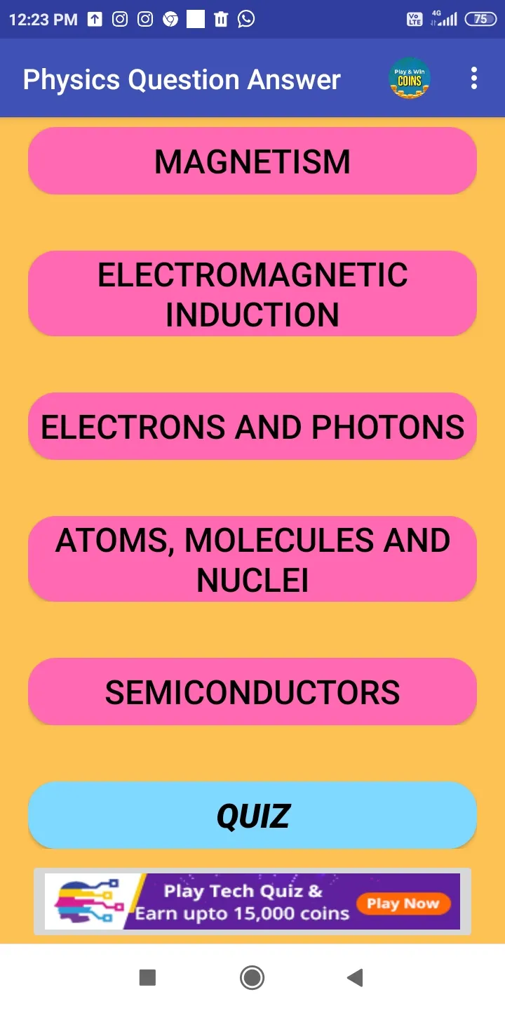 Physics Question Answer | Indus Appstore | Screenshot