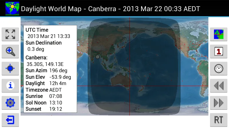 Daylight World Map | Indus Appstore | Screenshot