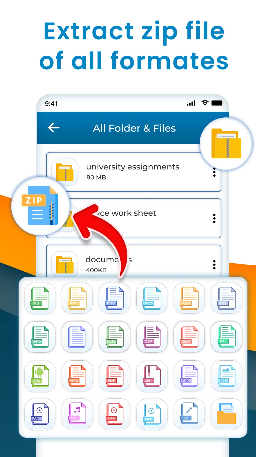 Zip File Reader: Extract RAR | Indus Appstore | Screenshot