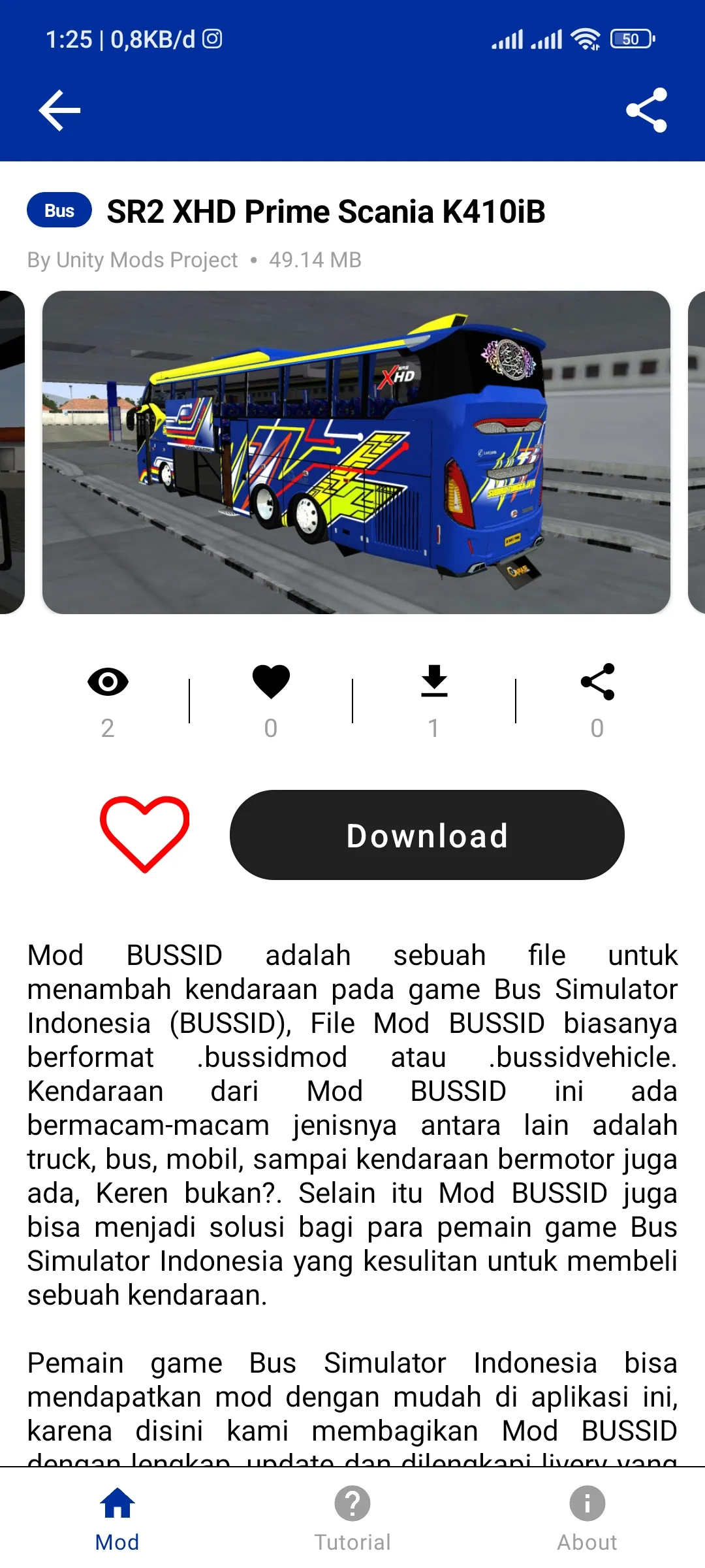 Mod Bussid Bus SR3 STJ Draka | Indus Appstore | Screenshot