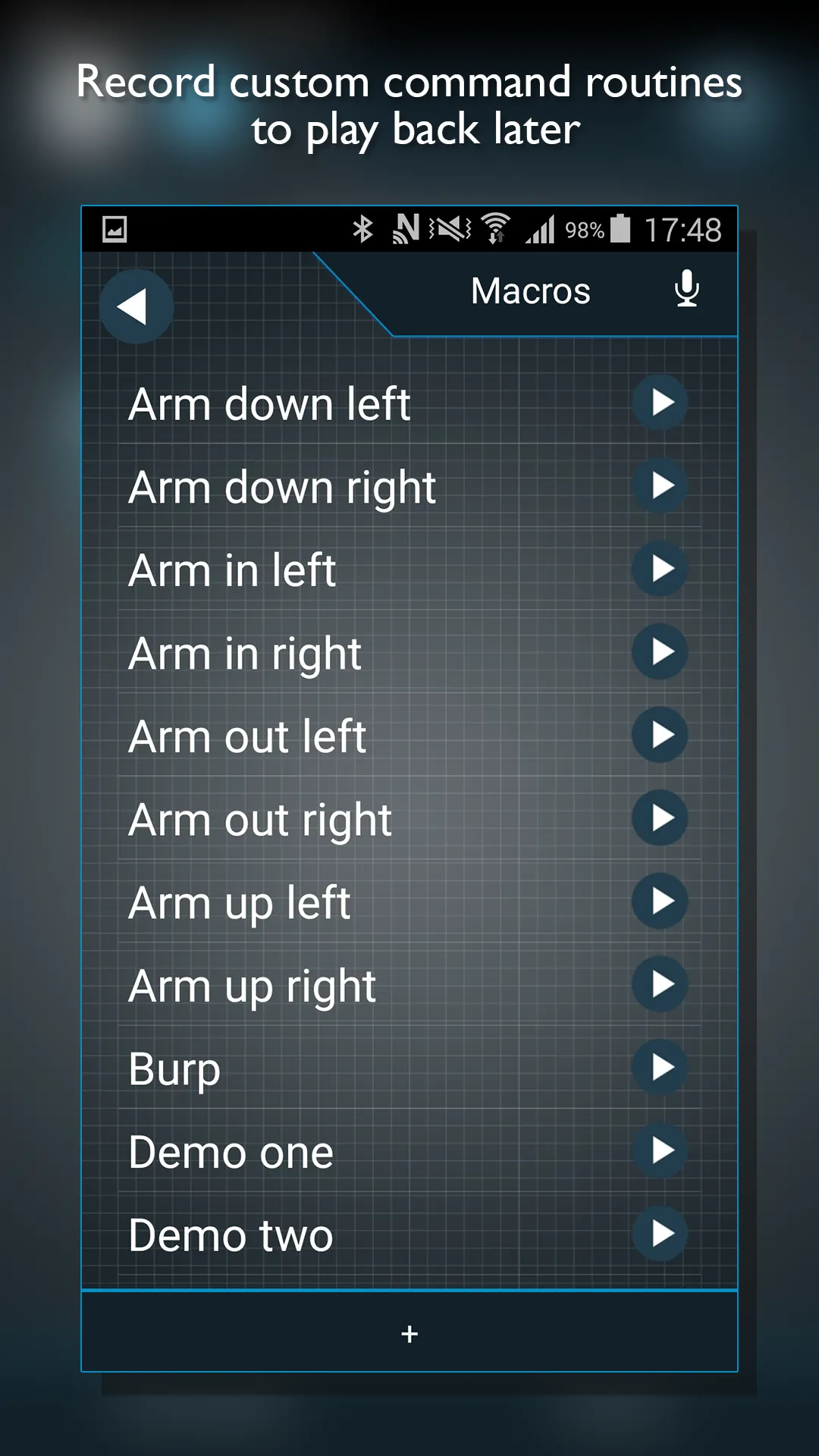 RoboRemote Bluetooth | Indus Appstore | Screenshot