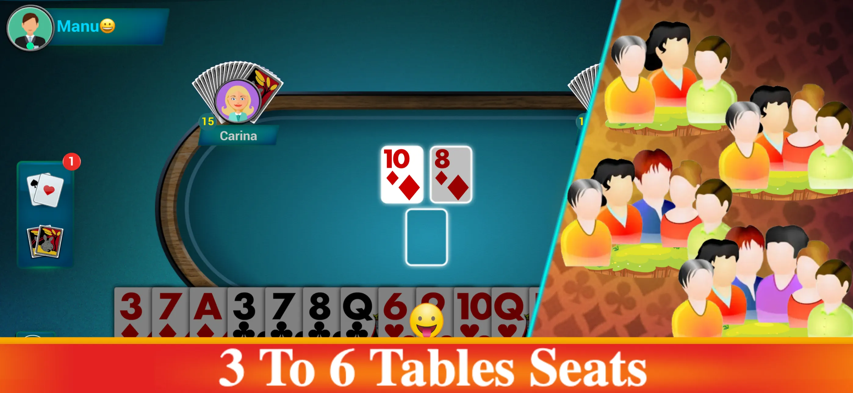 Bhabhi Thulla Online Card Game | Indus Appstore | Screenshot