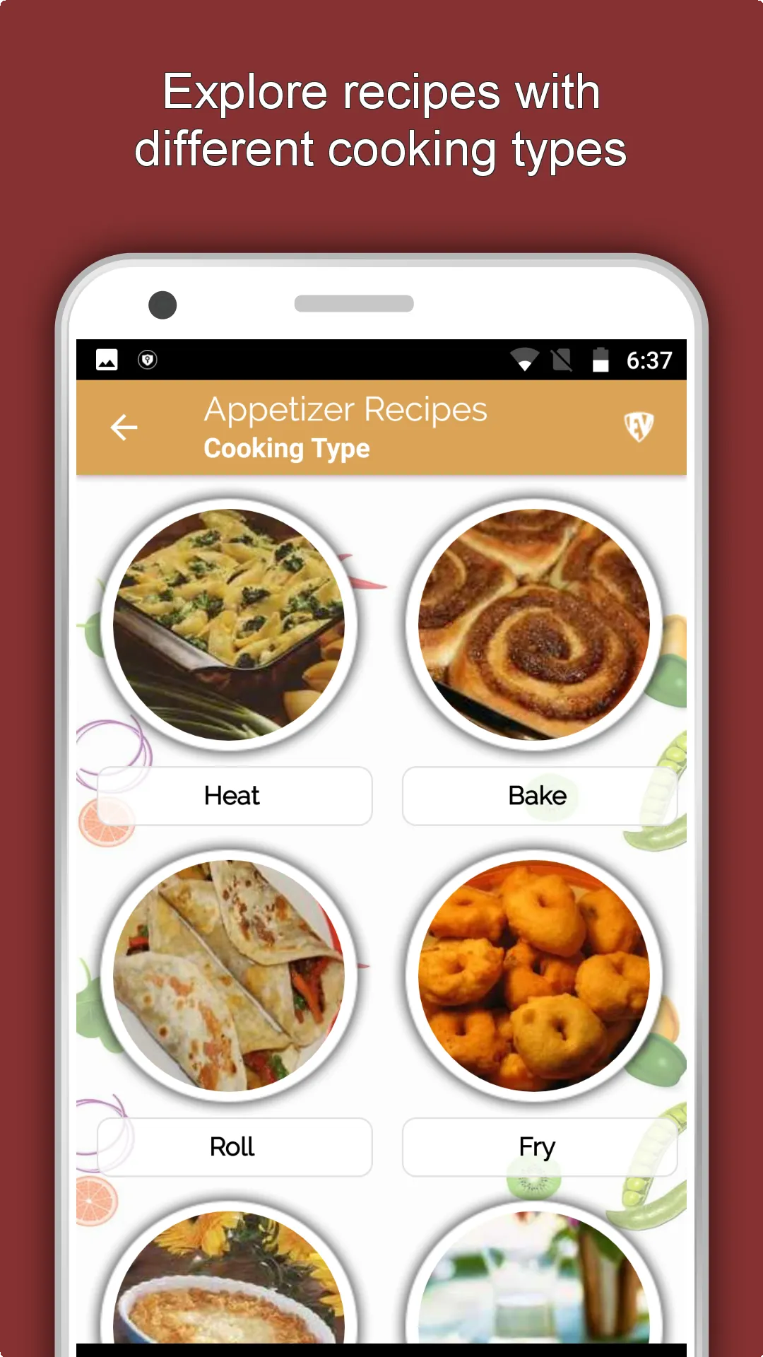 Appetizers, Snacks & Starters | Indus Appstore | Screenshot