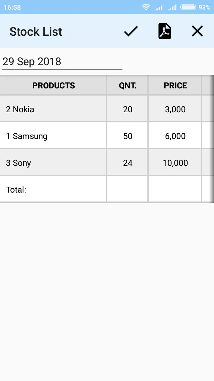 Sales System | Indus Appstore | Screenshot